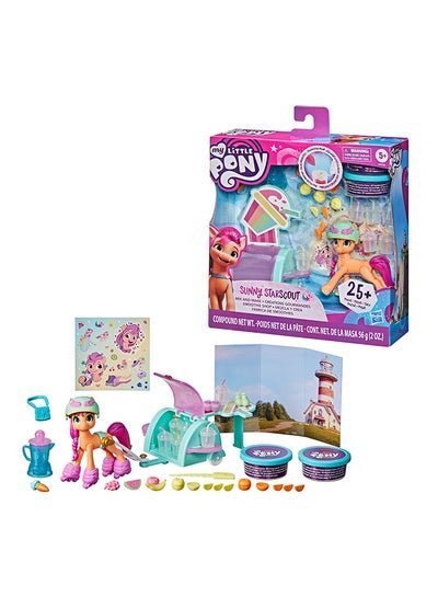 my little Pony My Little PonyA New GenerationAndNbspMovie Story Scenes Mix And Make Sunny StarscoutAndNbsp- Toy With Compound, 25 Accessories, 3-Inch Pony