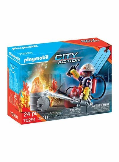 Playmobil 70291 24 – Piece Fire Rescue Gift Set