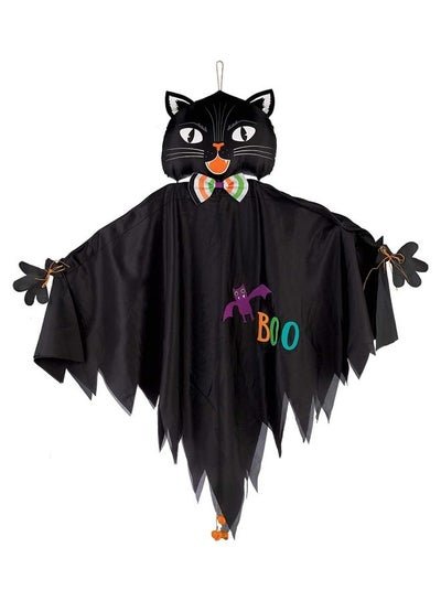 Amscan Halloween Black Cat Hanging Decoration 48 Inch