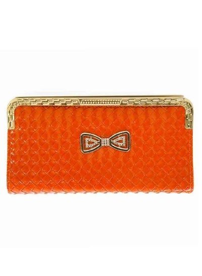 Generic Small handbag, purse, clutch bag for women- Orange