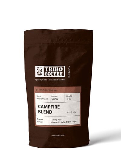 Tribo Coffee Campfire Blend Roasted Specialty Arabica Coffee Beans 225gm