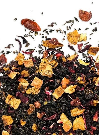 Tealand Black Tea Strawberry Cream Super Ceylon Strong Malty Loose Leaf Breakfast Invigorating Aroma