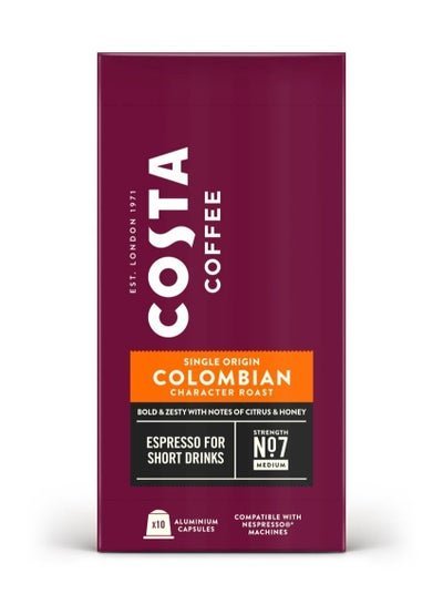 Costa Coffee Colombian Espresso Pods 57grams  Single