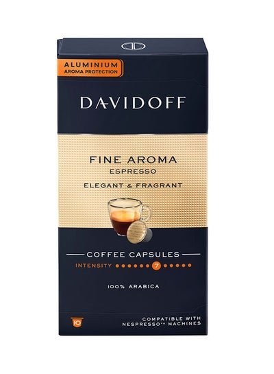 DAVIDOFF Fine Aroma Coffee10  Capsules 55grams