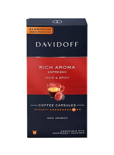 DAVIDOFF Rich Aroma Coffee 10 Capsules 55grams