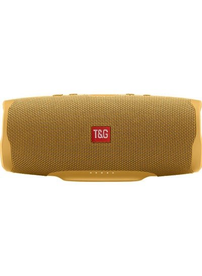 CATANES Charge 4 Bluetooth Speaker T and G Series Waterproof Portable Wireless Speaker Yellow