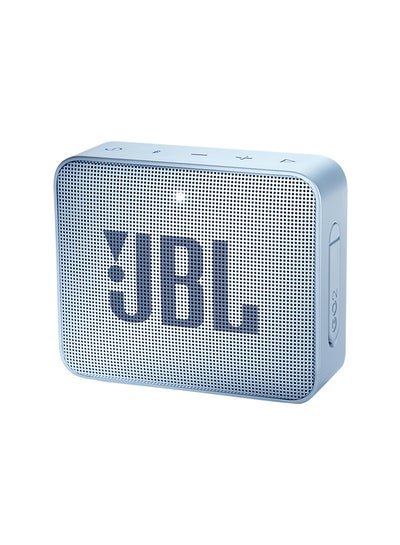 JBL GO 2 Portable Bluetooth Wireless Speaker Cyan