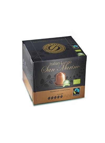 Real Coffee San Marino Organic 30 Capsules Nespresso Compatible By Real Coffee