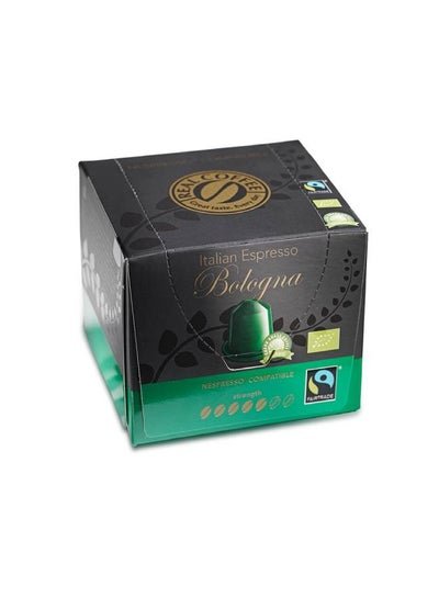 Real Coffee Italian Espresso Bologna 30 Capsules Organic By Real Coffee
