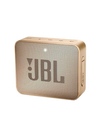 JBL GO 2 Bluetooth Speaker Gold