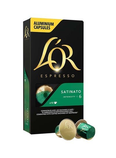 L’OR Intensity 6 Espresso 10 capsules Satinato 52g