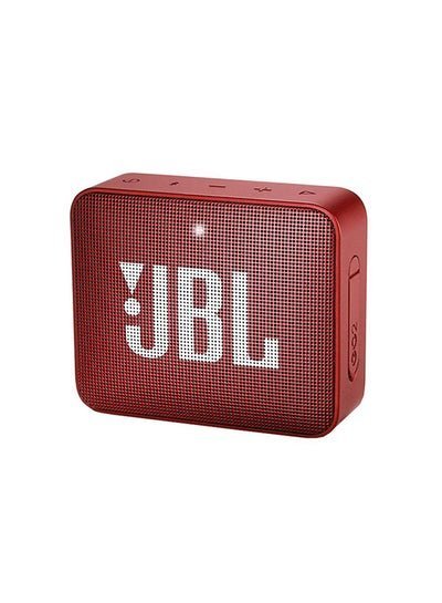 JBL GO 2 Portable Bluetooth Speaker Red