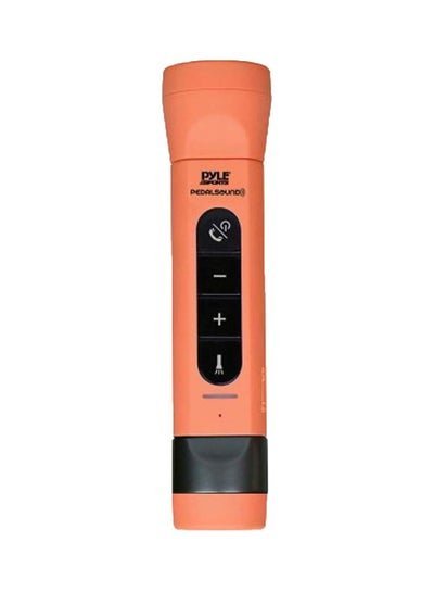 Pyle Bluetooth Speaker With Built-in Mic Orange/Black