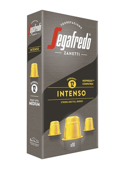 Segafredo ZANETTI Espresso Perte Intenso Coffee Capsules 5.1g Pack of 10