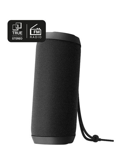Energy Sistem Urban Box 2 (10 W, TWS, Portable Bluetooth Speaker 5.0, USB/microSD MP3 player, FM Radio) Onyx