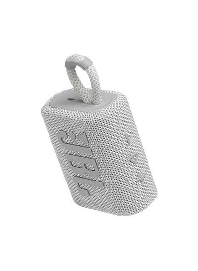 JBL GO 3 Portable Bluetooth Speaker White