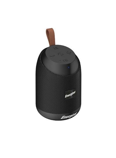 Energizer PowerSound Bluetooth Speaker with built-in Power Bank, Premium Sound Quality, Handsfree Audio, Built-in FM Radio, Universal Compatibility- Supports AUX/ USB/ microSD Card, Range upto 10M, PowerSafe Management, Rugged and Hangtag Design Black