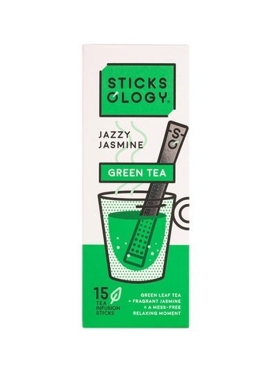 STICKSOLOGY Jazzy Jasmine Tea 15 Sticks 37.5g