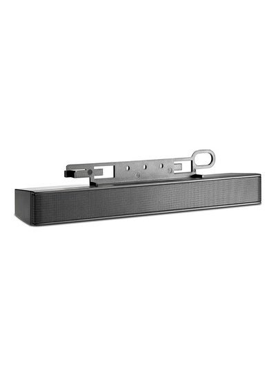 hp Speaker Bar With USB And Audio Cable Black
