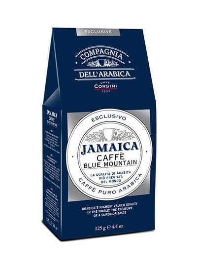 CAFFE CORSINI 1950 Blue Mountain Jamaica Ground Coffee Powder Pure Arabica 125g