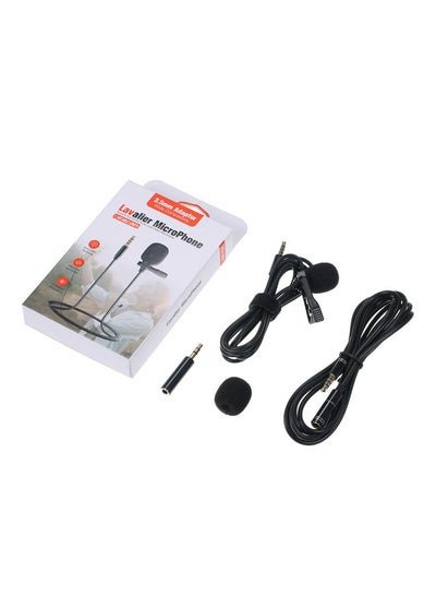 Generic Lavalier Microphone for Professional Camera and Mobile V8057_P Black