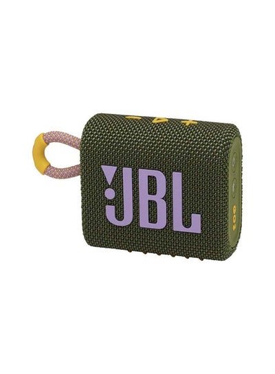 JBL Go 3 Portable Bluetooth Speaker Green/Purple