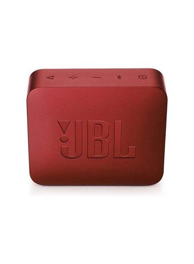 JBL Go 2 Portable Bluetooth Speaker Red