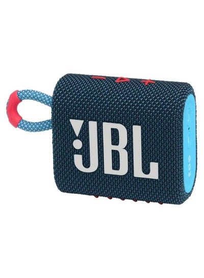 JBL Go 3 Portable Bluetooth Speaker Grey/Blue/White