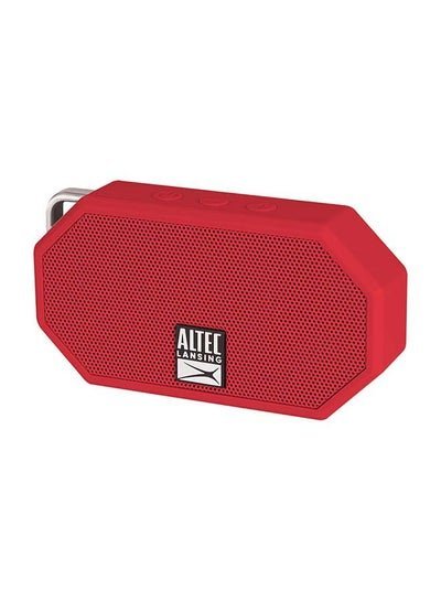 Altec Lansing Mini H2O 3 Rugged Bluetooth Speaker Dark Red