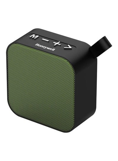 Honeywell Moxie V100, Portable Speaker with Wireless Bluetooth 5.0 Connectivity, Upto 6 Hours Playtime, TWS Feature and Durable Design Olive Green