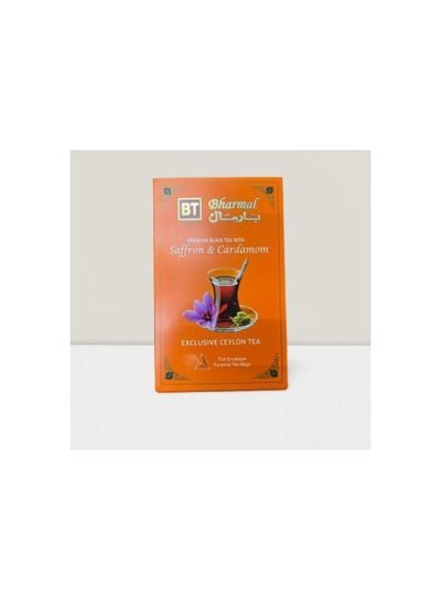 BHARMAL Bharmal Premium black tea with Saffron and Cardamom teabags