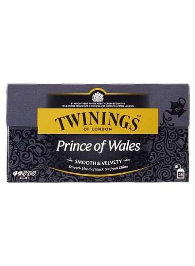 Twinings Of London Prince of Wales Pack of 25 Tea Bags 50g