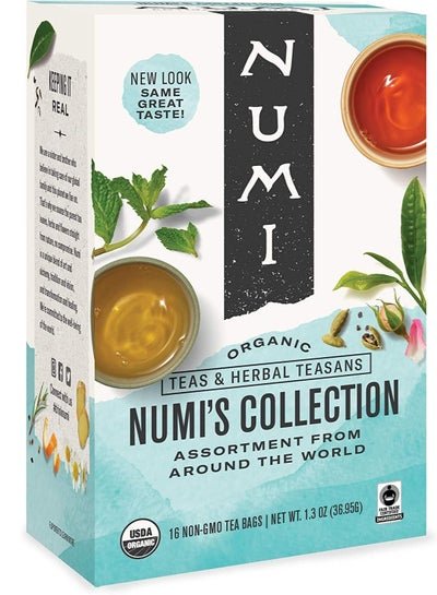 Numi Numi Organic Tea Variety Pack (16 Bags)
