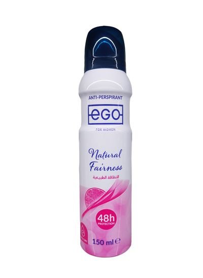 EGO Anti-perspirant Deodorant Spray Women Natural Fairness 150ml