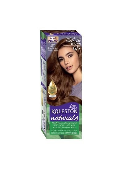 Wella Koleston Wella Koleston Naturals Permanent Hair Color Semi-Kit Chocolate Brown 6/7