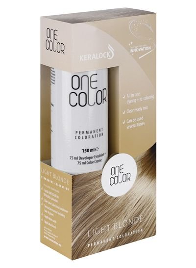 KERALOCK KERALOCK LIGHT BLONDE PERMANENT COLORATION HAIR COLOR DOES NOT REQUIR TO PREMIX MADE IN GERMANY