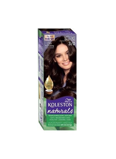 Wella Koleston Wella Koleston Naturals Permanent Hair Color Semi-Kit Deep Fig 3/0