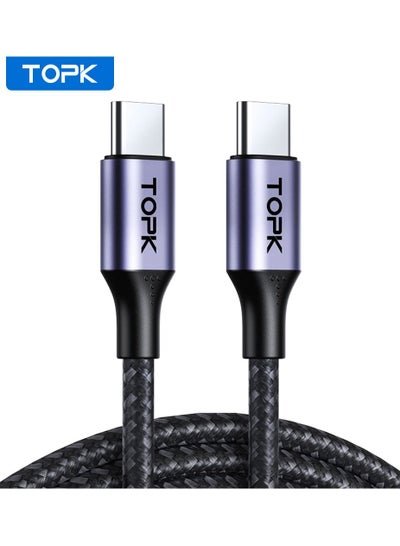 TOPK 60 Watt Type C To Type C Fast Charging Data Cable