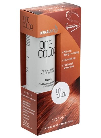 KERALOCK KERALOCK COPPER PERMANENT COLORATION HAIR COLOR DOES NOT REQUIR TO PREMIX MADE IN GERMANY