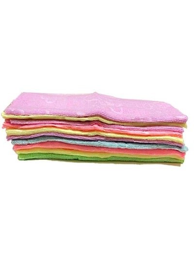 Marrkhor Pack Of 10 Microfiber  Cleaning Cloth