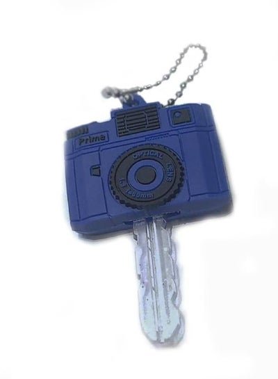 Elite Dose Cute Key Chain Holder Camera Design Blue