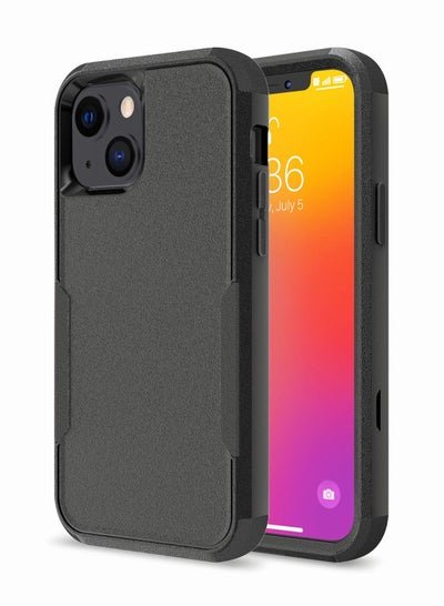 Motim 2 in 1 Phone Case for iPhone 14/14 Pro/14 Plus/14 Pro Max Military-Grade Drop Protection Heavy Duty Case, Hard Back TPU Bumper with Screen Lens Shockproof Anti-Scratch Cover