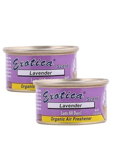 EXOTICA EXOTICA Organic Air Freshener Value Pack 2 count – Lavender Scent