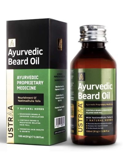 Ustraa Ayurvedic Beard Growth Oil 100ml