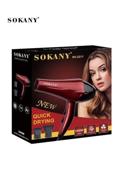 sokany 2400W New Quick Drying Professional Hair Dryer