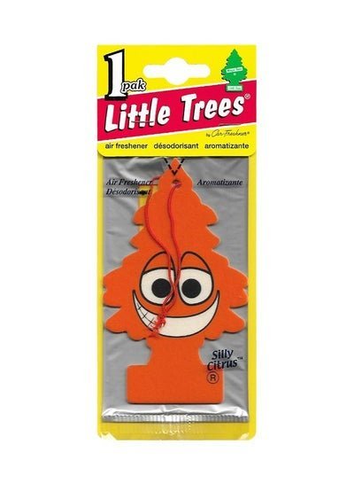 LITTLE TREES Hanging Paper Card Air Freshener Silly Citrus