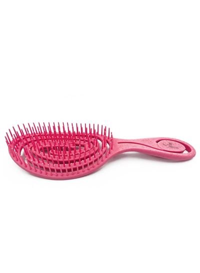 Prime Hair Styling Brush Wheat Straw Brush 100% Bio-Friendly Detangler hair brush Glide Through Tangles with Ease For Curly Straights Women Men Kids Toddlers Wet and Dry Hair
