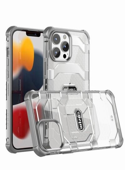 Motim Transparent Case for iPhone 14 Pro/14 Pro Max Military-Grade Drop Protection Phone Case Airbag TPU Bumper Shockproof Anti-Scratch Cover