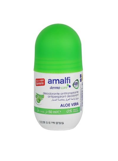 AMALFI Amalfi Roll – On Deodrant/ Aloevera/ 50ml/ Fresh & Clean Skin/ Eliminates Odor/ Brightens Uneven Underarms/ Odor Protection