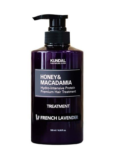 KUNDAL Honey and Macadamia Hydro-Intensive Protein Premium Hair Treatment French Lavender